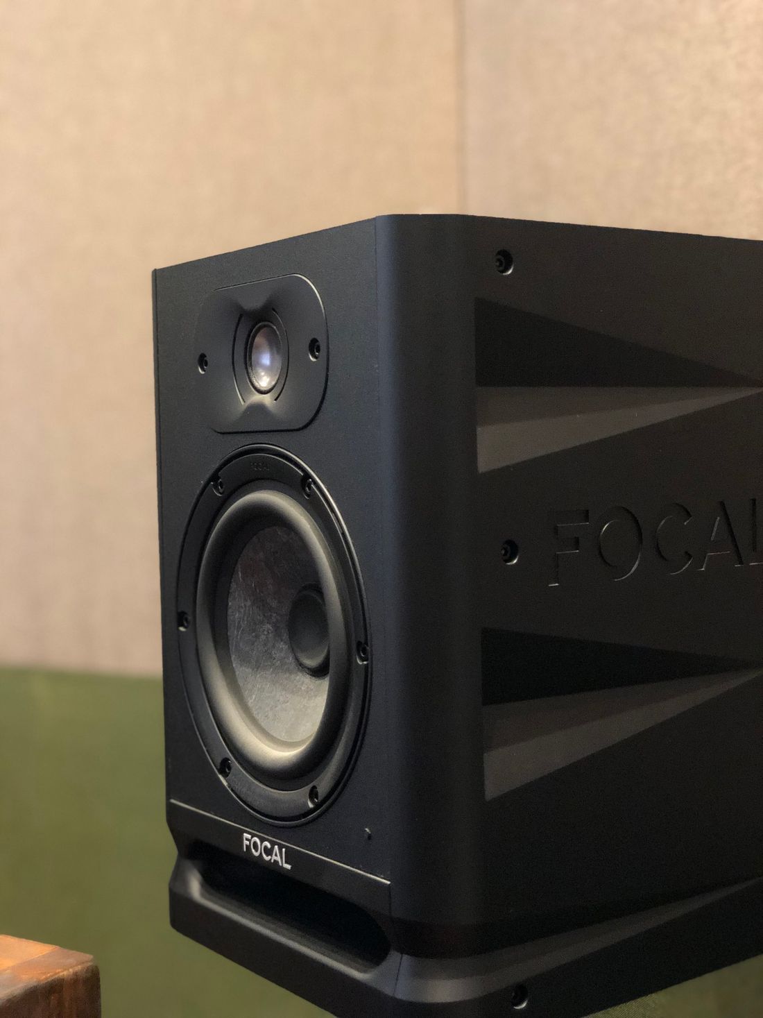 Focal monitor in Studio C